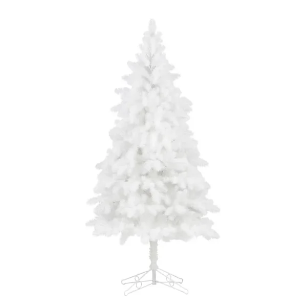 Новорічна штучна лита ялинка Premium 160 см біла